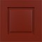 Ekena Millwork 12"W x 12"H True Fit PVC Raised Panel Shutters Sample, Pepper Red SAMPLE-TFPRPMR - alternate 1